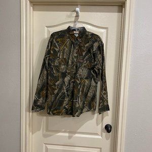 Woolrich camo shirt, size Medium